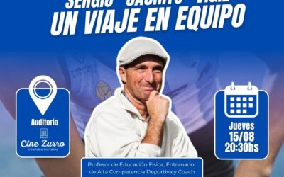 Charla motivacional de Sergio “Cachito” Vigil en Pehuajó