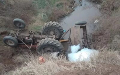 Un trabajador rural murió aplastado por un tractor en América