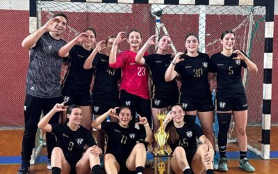 Nacional C de hándbol en Mar del Plata: las chicas de Estudiantes ganaron todo