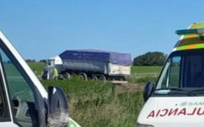 Un camionero de América se descompensó y murió mientras manejaba