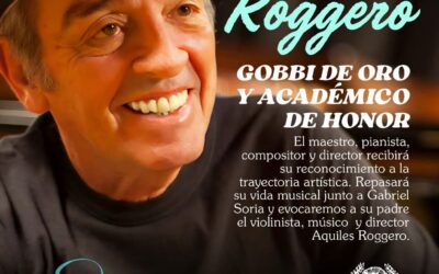 Aquiles Roggero recibirá un doble reconocimiento en la Academia Nacional del Tango