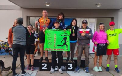 Buena actuación de pehuajenses en el duatlón de Beruti y en los JBA