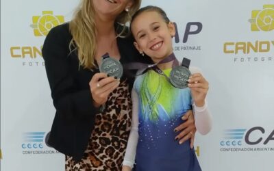 Patín artístico: medalla de plata para Elena Keilis en la Copa González Molina