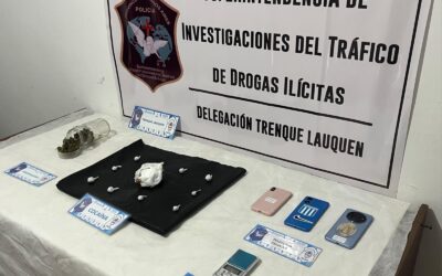 PARTE DE PRENSA DE DROGAS ILÍCITAS TRENQUE LAUQUEN