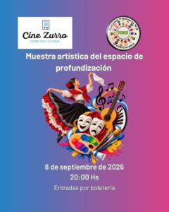 Muestra de arte de la Escuela 9 en el Cine Zurro