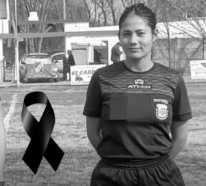 Luto en el fútbol regional: Falleció la árbitra Marina Rodríguez